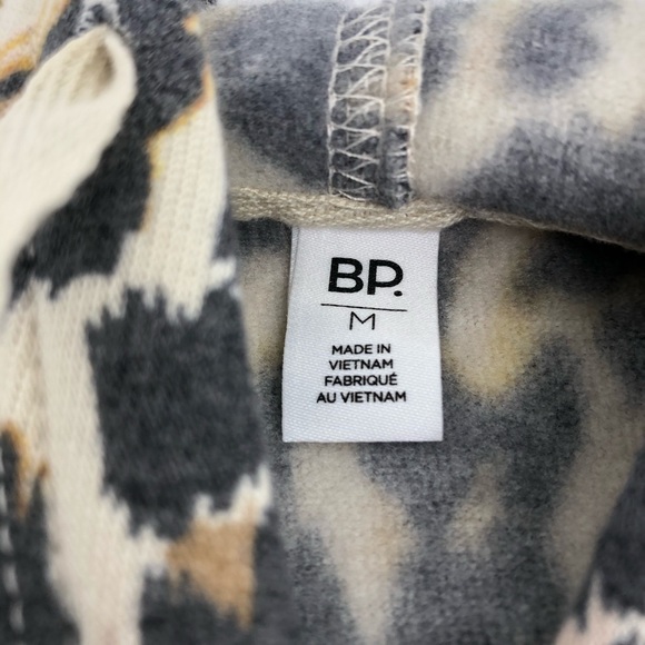 Bp. Leopard Print Hooded Sweatshirt - Picture 2 of 3
